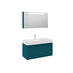 Recta Banyo Dolabı Takımı 105cm Marin