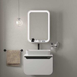 Pion Plus Banyo Dolabı Takımı 70cm Beyaz