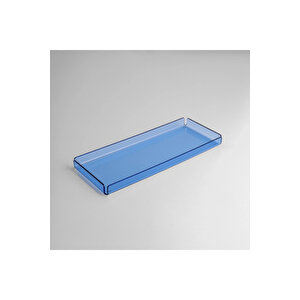 Esbo Pleksi Tepsi Mavi 40x17 Cm