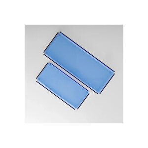 Esbo Pleksi Tepsi Mavi 40x17 Cm
