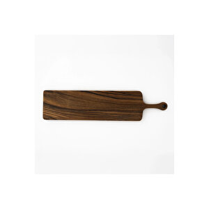 Ira Ceviz Ahşap Kesme & Sunum Tahtası 62x15x1.8 Cm