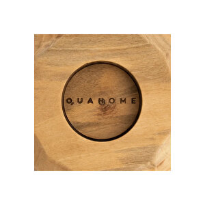 Vera Ceviz Ahşap Kase 26x26x1.2 Cm