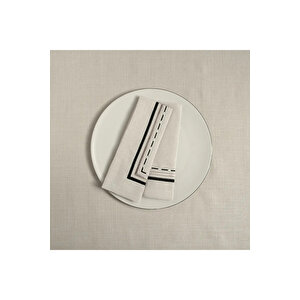 Sahara 2li Peçete Bej Mavi