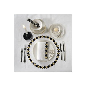 Matilda 2li Peçete Beyaz