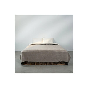 Shear Çift Kişilik Battaniye Taş 200x220 Cm