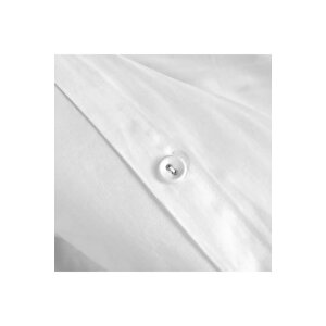 Gloria 300 Tc Pamuk Saten Nakışlı King Size Nevresim Seti Beyaz Antrasit