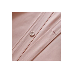Soho 200 Tc Pamuk Perkal King Size Nevresim Pembe