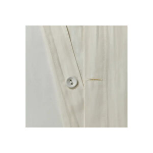 Odin 300 Tc Pamuk Saten King Size Nevresim Seti Ekru