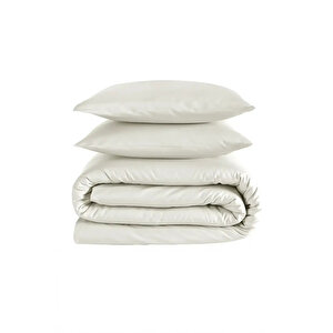 Soho 200 Tc Pamuk Perkal Çift Kişilik Nevresim Seti Bej