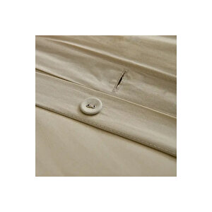 Soho 200 Tc Pamuk Perkal Tek Kişilik Nevresim Seti Bej