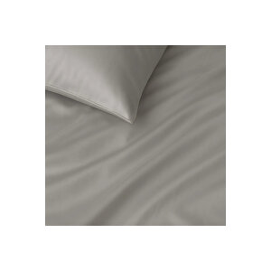 Odin 300 Tc Pamuk Saten Tek Kişilik Çarşaf Taş