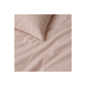 Soho 200 Tc Pamuk Perkal Tek Kişilik Çarşaf Pembe