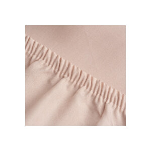 Soho 200 Tc Pamuk Perkal Tek Kişilik Lastikli Çarşaf Pembe