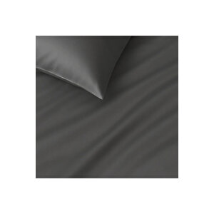 Odin 300 Tc Pamuk Saten Tek Kişilik Çarşaf Antrasit