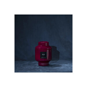 Lois Cam Kapaklı Bordo Mum 350 Gr