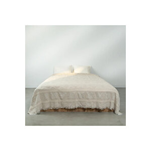 Mercy Jakarlı Çift Kişilik Yatak Örtüsü