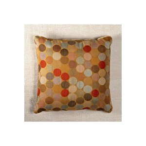 Boni Biyeli Renkli Dekoratif Kırlent 45x45