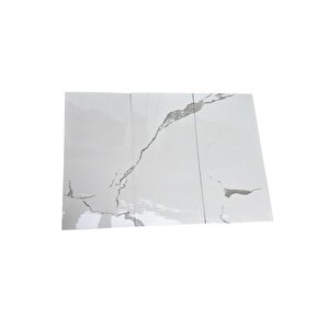 20 Parça Seramik Fayans Mermer Duvar Kendinden Yapışkanlı Ev Dekorasyonu Banyo Duvar Paneli Kağıdı