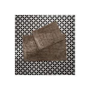 Daisy Banyo Paspası Seti Taş