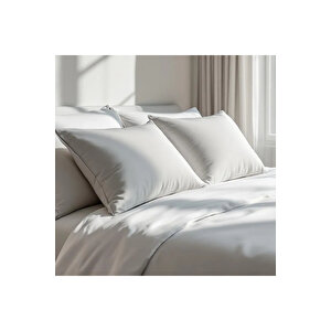 Odin 300 Tc Pamuk Saten Yastık Kılıfı Taş