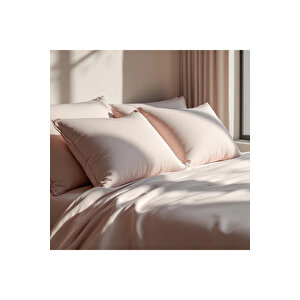 Soho 200 Tc Pamuk Perkal Yastık Kılıfı Pembe