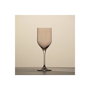 Sunset Kristal Beyaz Şarap Kadehi Pudra 330 Cc