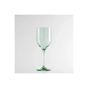Sunset Kristal Beyaz Şarap Kadehi Yeşil 330 Cc