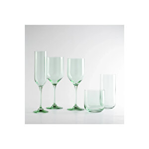 Sunset Kristal Su Bardağı Yeşil 330 Cc