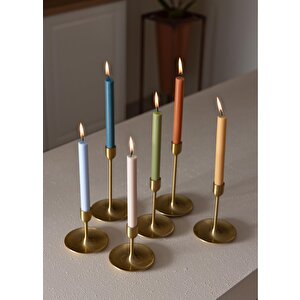 Şamdan Mumu Sea Green 20 Cm