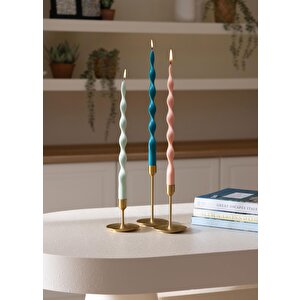 Burgu Mum Parlak Sea Green 40 Cm