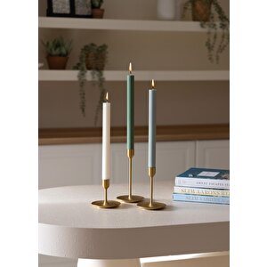 Şamdan Mumu Matcha 30 Cm