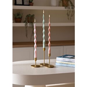 Burgu Mum Yeşil 40 Cm