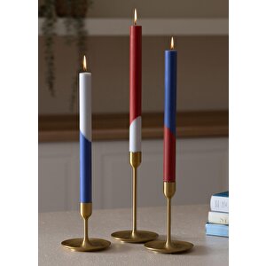 Diyagonal Mum 3lü Harmony 30 Cm