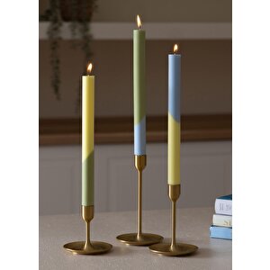 Diyagonal Mum 3lü Sunny Day 30 Cm