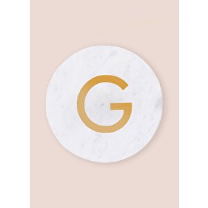 The Mia Mermer Bardak Altlığı G