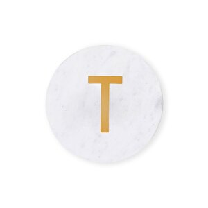 The Mia Mermer Bardak Altlığı T