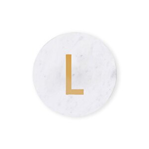 The Mia Mermer Bardak Altlığı L