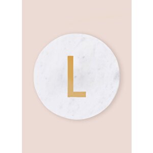 The Mia Mermer Bardak Altlığı L