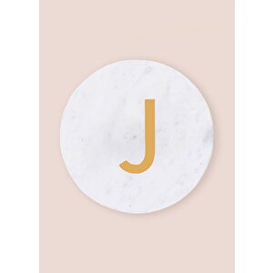 The Mia Mermer Bardak Altlığı J