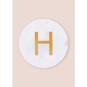 The Mia Mermer Bardak Altlığı H