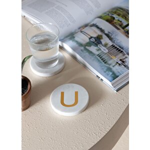 Mermer Bardak Altlığı U