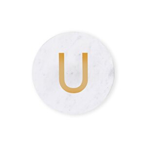 The Mia Mermer Bardak Altlığı U