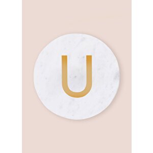 The Mia Mermer Bardak Altlığı U
