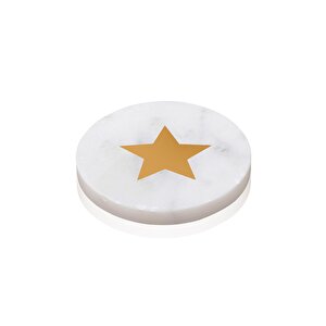 Mermer Bardak Altlığı Yildiz