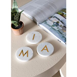 The Mia Mermer Bardak Altlığı I