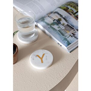 Mermer Bardak Altlığı Y