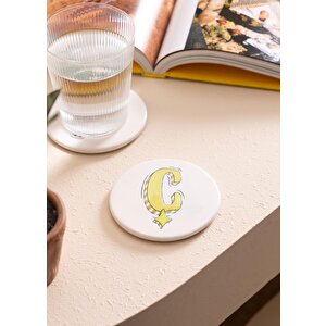 Harf Bardak Altlığı Ç