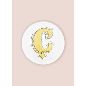 The Mia Harf Bardak Altlığı Ç