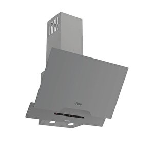 D065-sa  Silentart Seri̇si̇ Sessi̇z Dc Invertör Motorlu 60 Cm Gri̇ Davlumbaz-450m3