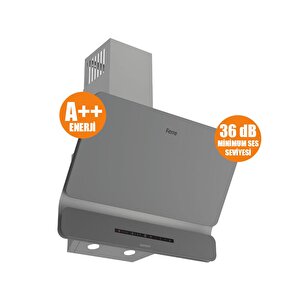 D082-sa Silentart Seri̇si̇ Sessi̇z Dc Invertör Motorlu 60 Cm Gri̇ Davlumbaz-600m3